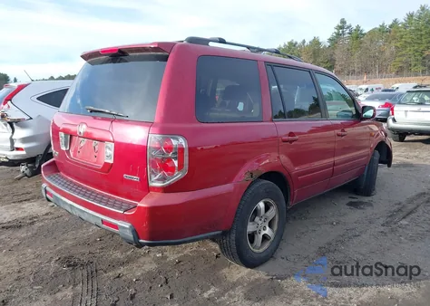 2006 Honda Pilot Ex-L z USA, uszkodzony, nr VIN 2HKYF18516H502857